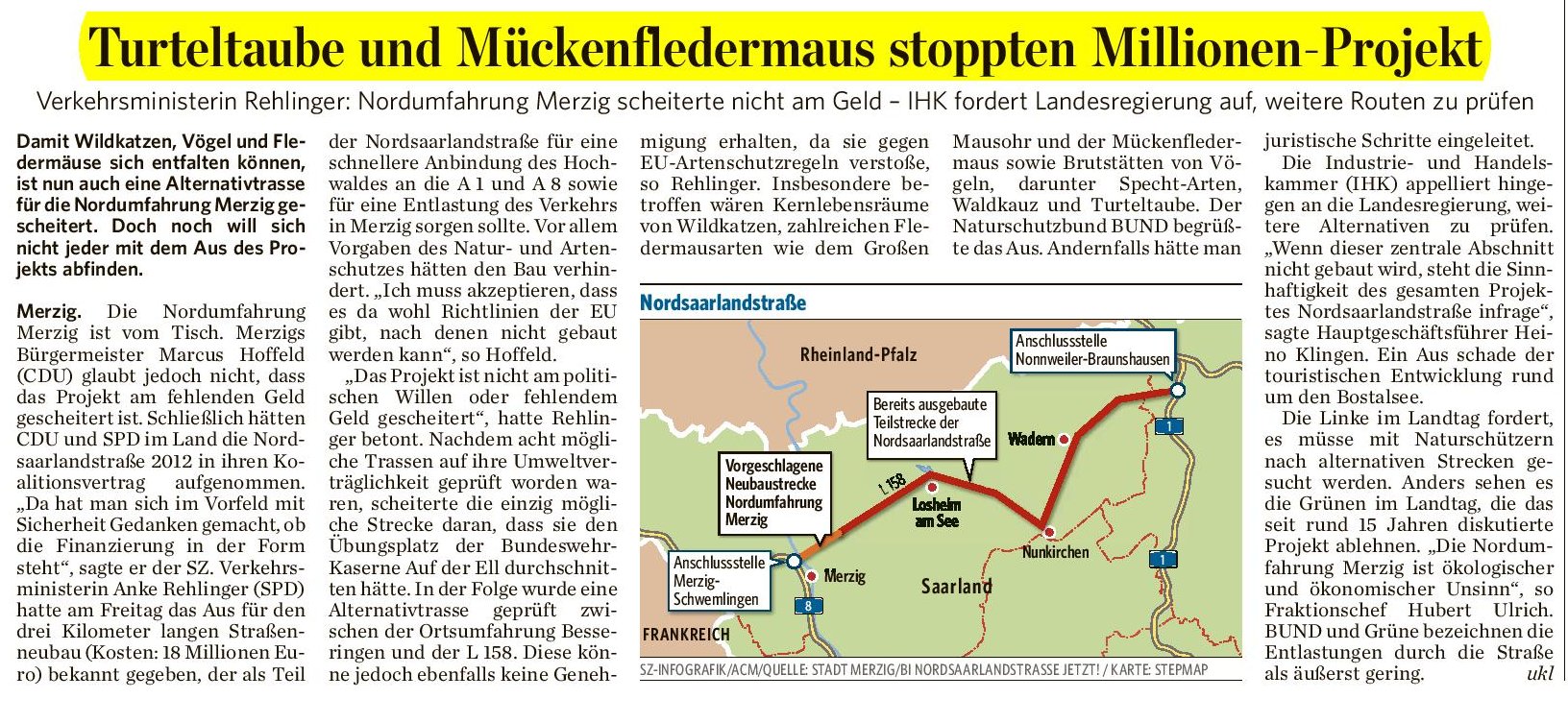 20141021 SZ Turteltauben, Mcken, Fledermaus stoppen Millionen-Projekt-page-001